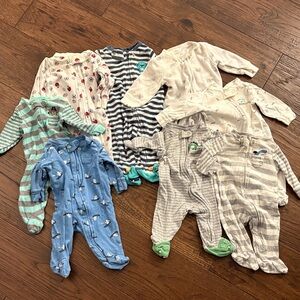Carter's Colorful Footies Set